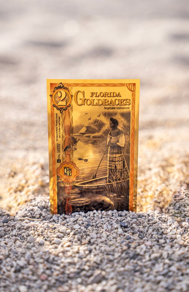 2 Florida Goldback
