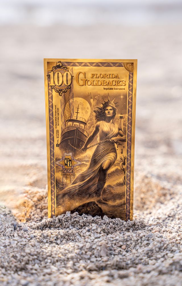 100 Florida Goldback