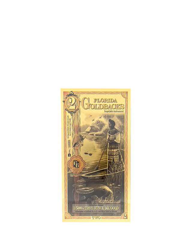 2 Florida Goldback