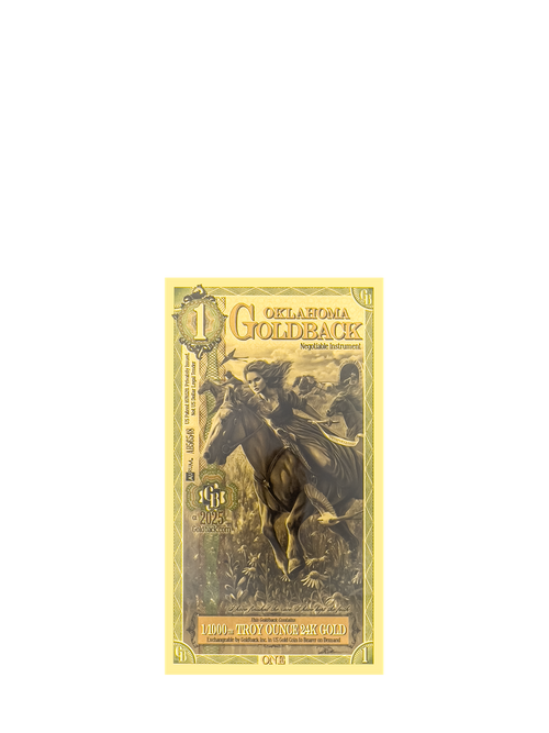 1 Oklahoma Goldback