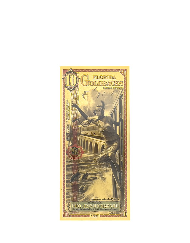 10 Florida Goldback