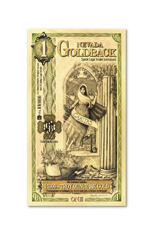 1 Nevada Goldback