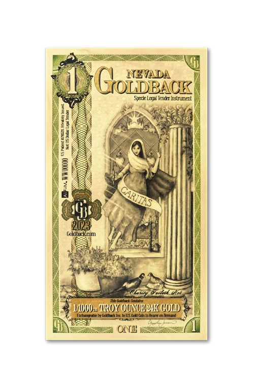 1 Nevada Goldback
