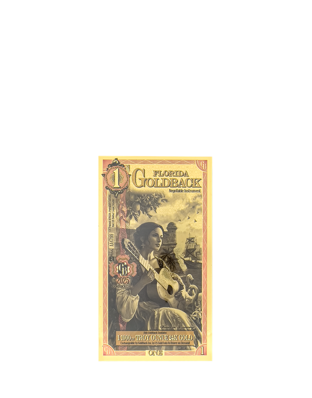 1 Florida Goldback