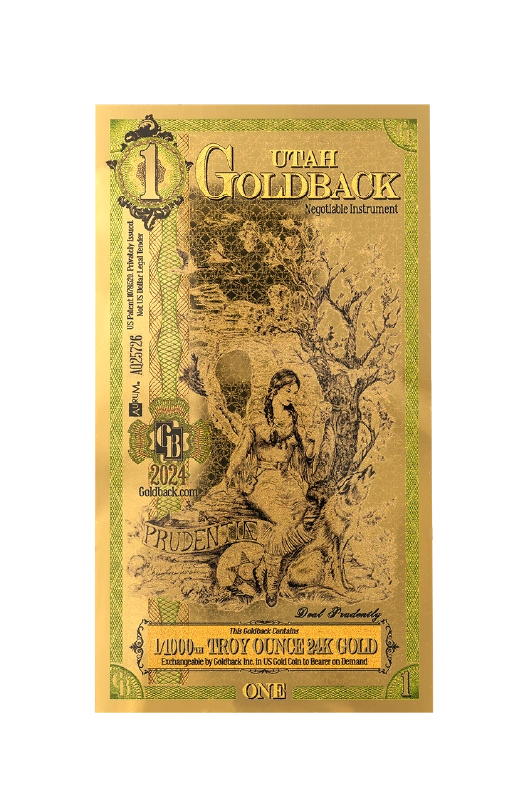 1 Utah Goldback