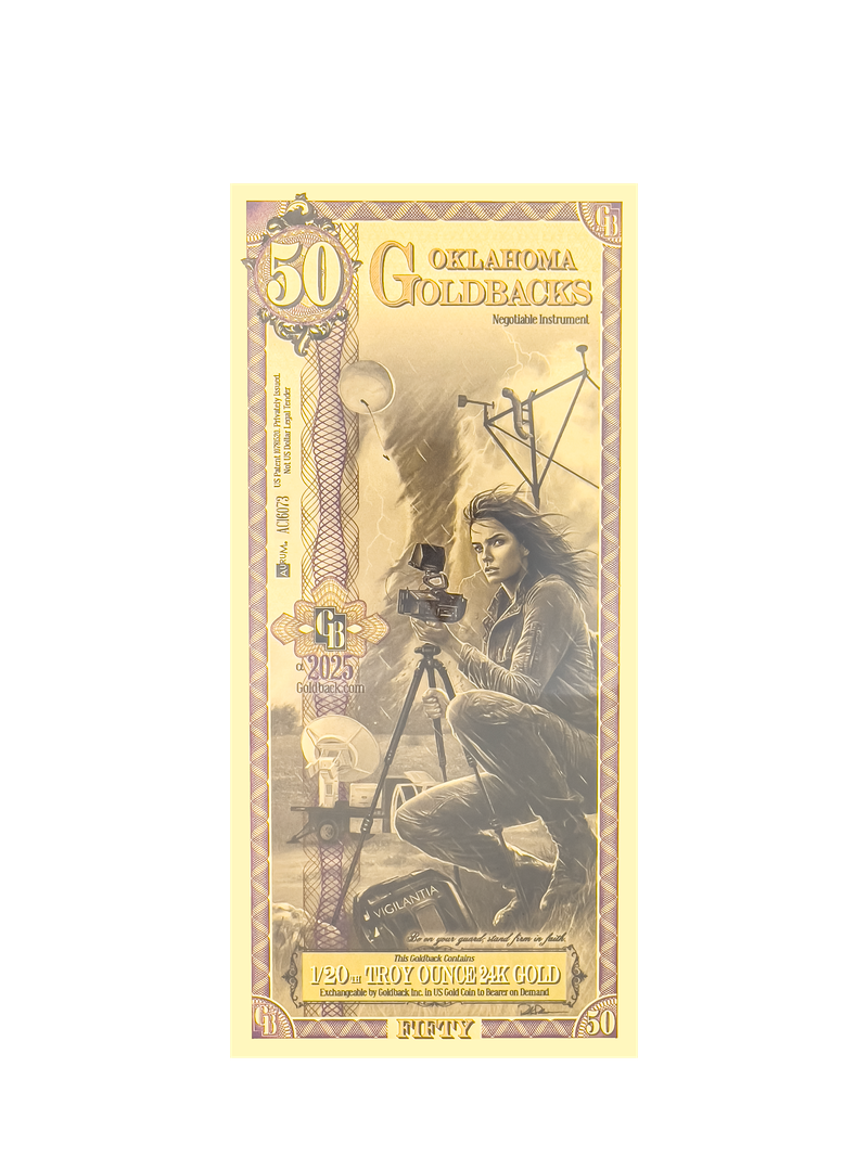 50 Oklahoma Goldback