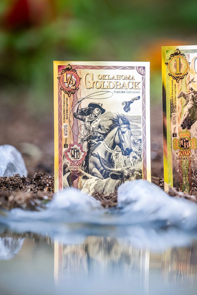 1/2 Oklahoma Goldback