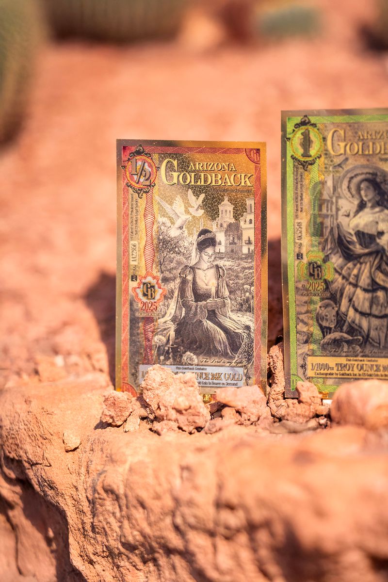 1/2 Arizona Goldback