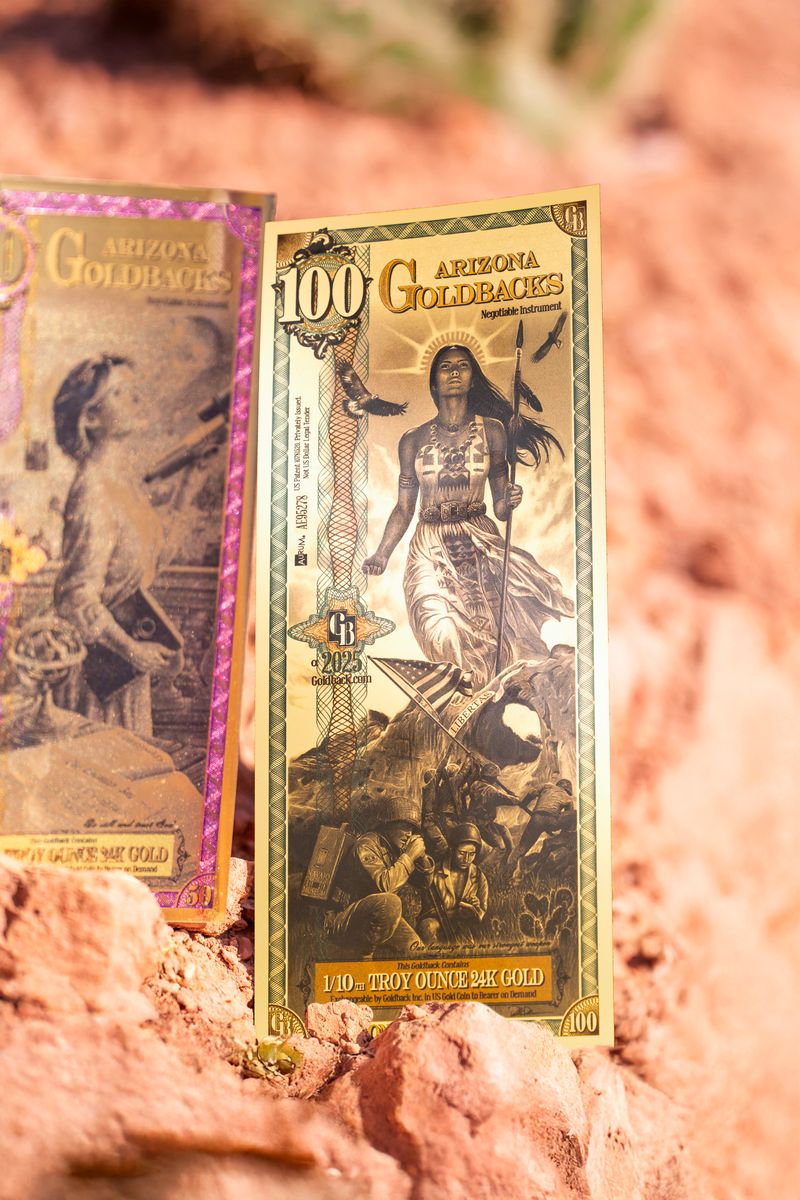 100 Arizona Goldback