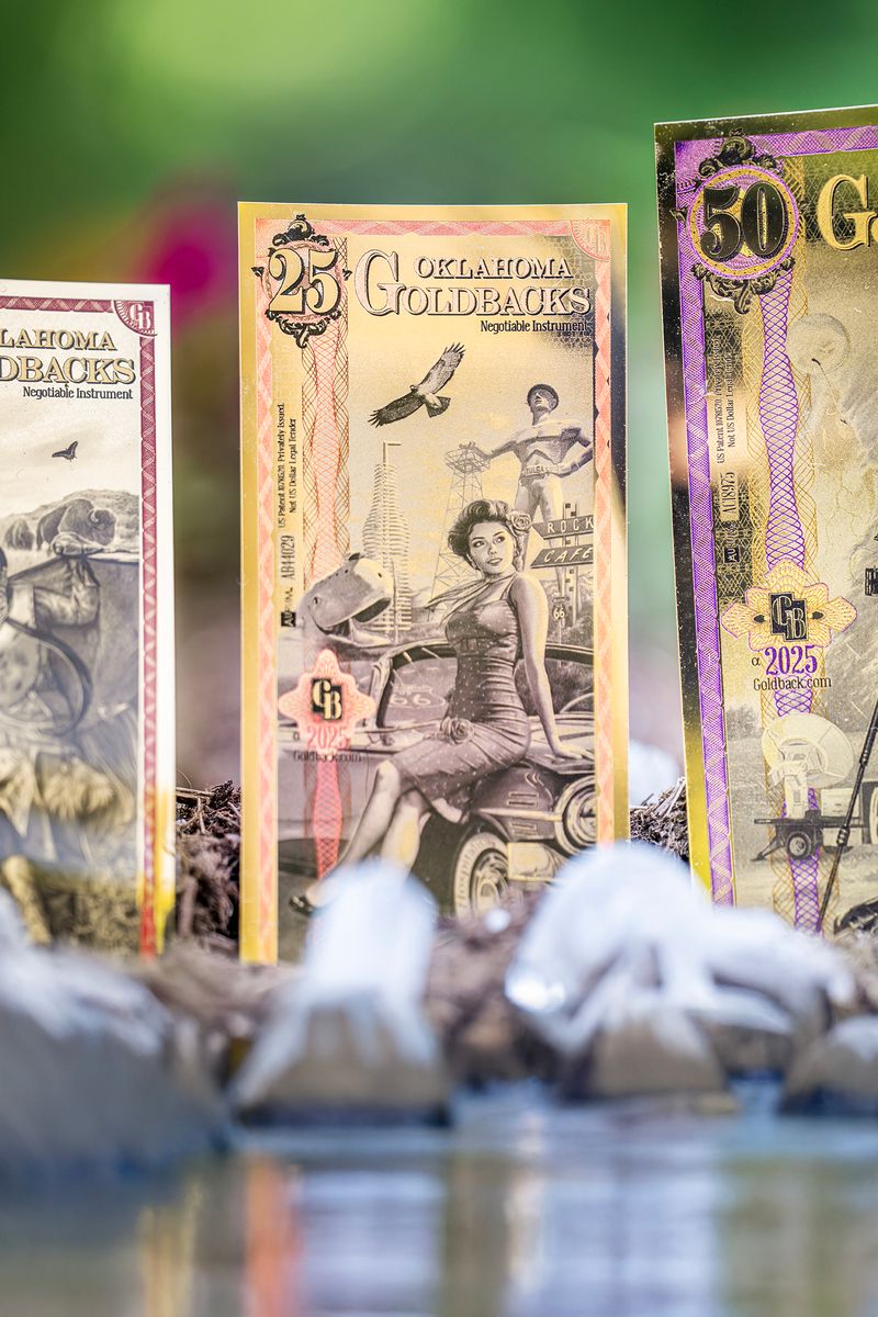 25 Oklahoma Goldback